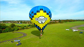 The Deemster hot air balloon